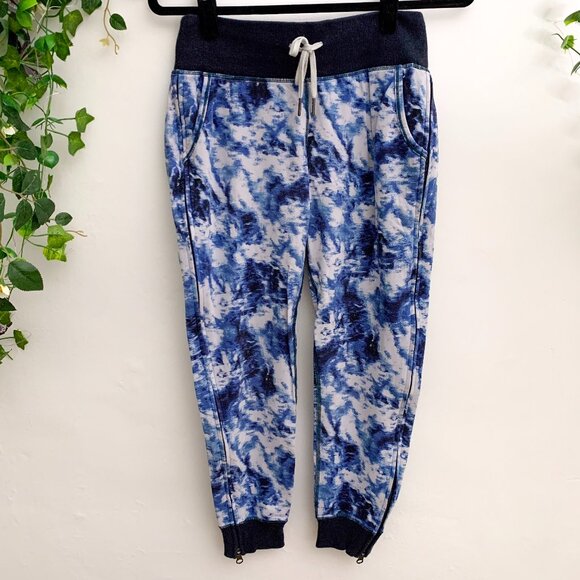 Lululemon No Sweat Pant Blue Cropped Joggers Size 4‎ - Picture 3 of 11